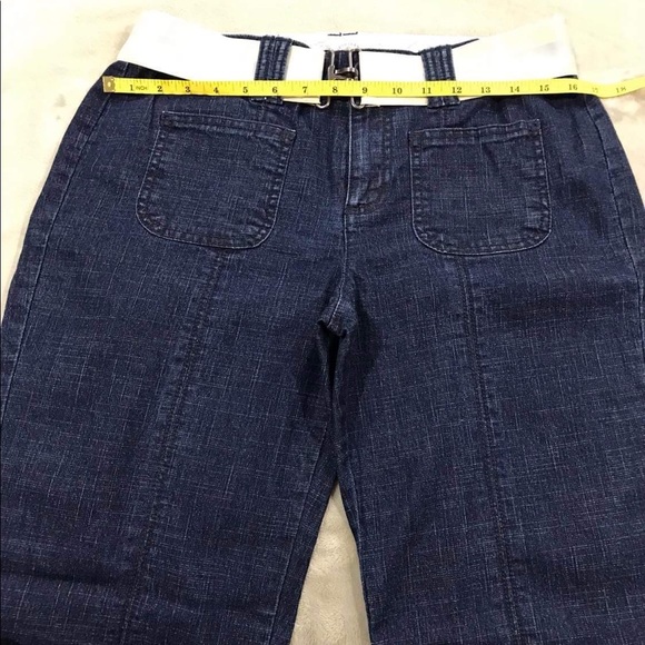 IZOD Relaxed Fit Denim Blue Jeans 
Size 7 / 8 Medium 
Waist 16” Length 3… - Picture 3 of 10